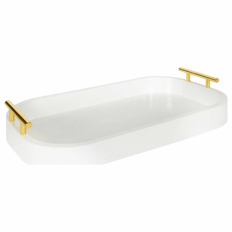 Brand new โญ Uniek Lipton Radius Rectangle Tray, White 10x18 ๐ 1 Brand new โญ Uniek Lipton Radius Rectangle Tray, White 10x18 ๐