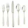 Flash Sale 👏 Fortessa Tableware Solutions Fortessa Grand City 18/10 Stainless Steel 5 Piece Place Setting Flatware Set 🧨