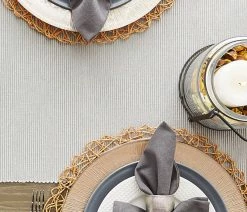 Best Sale 🌟 Design Imports Dove Gray Table Runner 13"x72" 🔔 -Tabletop Sales Store 02118dfa0dddbdd7 6957 w800 h800 b0 p0