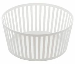 Coupon 🧨 Yamazaki Home Fruit Basket, Steel, Tall, White, Tall 😀
