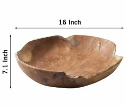 Promo 😀 Serene Spaces Living Exotic Bali Bowl, Large ⌛ -Tabletop Sales Store 03810aec0247457e 8322 w800 h800 b1 p0