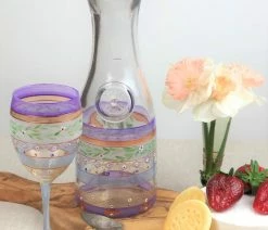 Brand new 💯 Golden Hill Studio Mosaic Garland Carafe 🔥 -Tabletop Sales Store 040171da0eb03cb0 0090 w800 h800 b0 p0