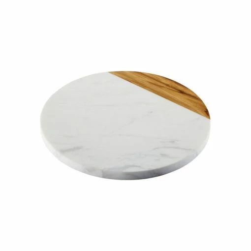 Best deal 👍 Anolon White Marble And Teak Wood Serving Board 🎁 -Tabletop Sales Store 04c1d45f08012458 1635 w800 h800 b1 p0