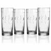 Cheap 🤩 Rolf Glass Fleur De Lis Highball Drinking Glass 15 Oz., Set Of 4 Cooler Glasses ✨