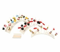 Best Sale 👏 Flavour Design Studio Toothpick Appetizer Arches, Set Of 3 Arches, Tofu White 🧨