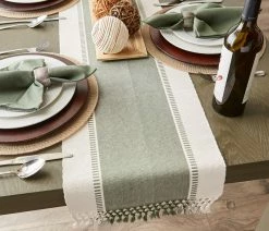 Hot Sale ✔️ Design Imports Artichoke Green Dobby Stripe Table Runner 13"x72" 🎉 17 Hot Sale ✔️ Design Imports Artichoke Green Dobby Stripe Table Runner 13"x72" 🎉 -Tabletop Sales Store 0c5134290dddbcd5 6934 w800 h800 b0 p0