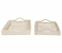 Outlet ๐ Zimlay Set Of 2 Cream Wood Boho Style Tray 35965 ๐ฏ 9 Outlet ๐ Zimlay Set Of 2 Cream Wood Boho Style Tray 35965 ๐ฏ -Tabletop Sales Store 0f81e4aa0269b328 6198 w800 h800 b1 p0