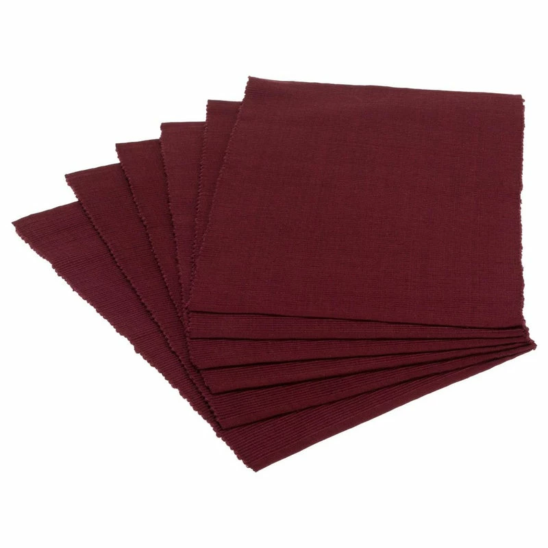 Buy โจ Design Imports DII Wine Ribbed Placemat, Set Of 6 ๐ฅฐ 2 Buy โจ Design Imports DII Wine Ribbed Placemat, Set Of 6 ๐ฅฐ - Image 2