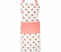 Best Sale 🥰 Design Imports DII Watermelon Print Chef Apron ✔️