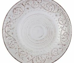 Flash Sale 🔥 A&B Home Aqua Blue Rustic Fare Dinnerware 16-Piece Set, Cream ✨ -Tabletop Sales Store 11a167fd036bce74 9863 w800 h800 b1 p0