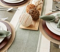 Hot Sale ✔️ Design Imports Artichoke Green Dobby Stripe Table Runner 13"x72" 🎉 15 Hot Sale ✔️ Design Imports Artichoke Green Dobby Stripe Table Runner 13"x72" 🎉 -Tabletop Sales Store 11b10b130dddbccf 6934 w800 h800 b0 p0