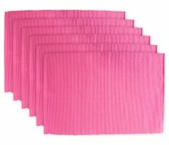 Brand new 🤩 Design Imports DII Flamingo Ribbed Placemat, Set Of 6 ✔️