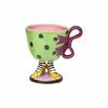 Promo 🔔 Cosmos Gifts Corp. Green Dotted Heel Cup ⭐
