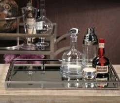 Cheap ✔️ Zodax "Venturi" 22" Long Mirrored Decorative Tray, Rectangular Shape 🤩 -Tabletop Sales Store 136194bf0ab925a0 2329 w800 h800 b0 p0