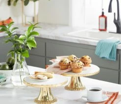 Best reviews of 💯 Zimlay Oval Silver Galvanized Metal Cake Stand 51953 ⌛ -Tabletop Sales Store 140130e402698d02 8517 w800 h800 b0 p0