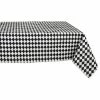 Best deal ⌛ Design Imports DII Black And Cream Harlequin Print Tablecloth 🧨