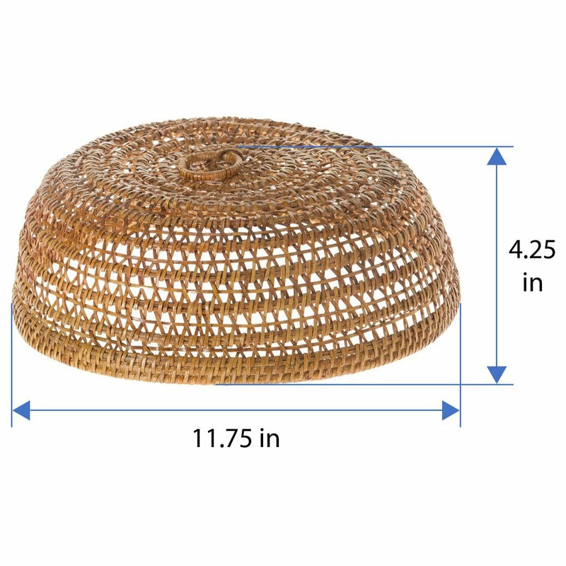 Brand new ❤️ KOUBOO La Jolla Rattan Food Cover, Small, Honey-Brown ✨ 4 Brand new ❤️ KOUBOO La Jolla Rattan Food Cover, Small, Honey-Brown ✨ - Image 4