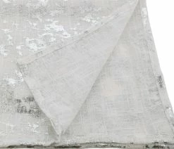 Brand new 💯 Saro Lifestyle Long Table Runner With Foil Print Design, Silver, 15"x72" 💯 6 Brand new 💯 Saro Lifestyle Long Table Runner With Foil Print Design, Silver, 15"x72" 💯 -Tabletop Sales Store 17213b6f0e94e977 5335 w800 h800 b0 p0