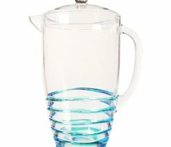 Cheap ๐ LeadingWare Group Swirl Pitcher, Blue ๐ฏ