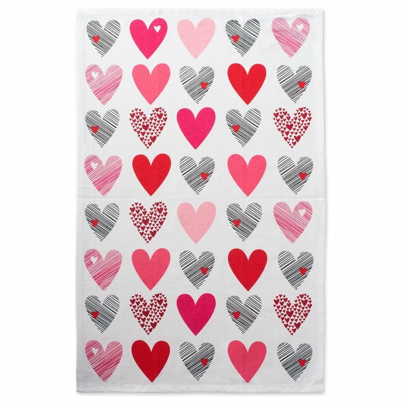 Brand new π Design Imports Hearts Collage Printed Dishtowel, Set Of 2 βοΈ 3 Brand new π Design Imports Hearts Collage Printed Dishtowel, Set Of 2 βοΈ - Image 3