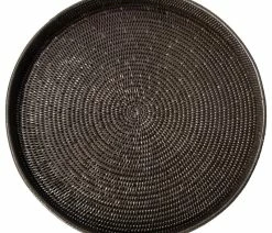 Cheap 🔥 Artifacts Trading Company Artifacts Rattan Round Serving/Ottoman Tray, Espresso, Extra Large 🔥