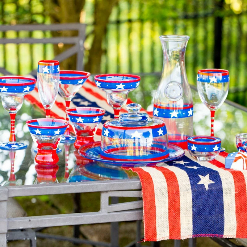 Deals 👏 Golden Hill Studio Stars And Stripes Champagne Flute Patriotic Collection, Set Of 2 🔥 3 Deals 👏 Golden Hill Studio Stars And Stripes Champagne Flute Patriotic Collection, Set Of 2 🔥 - Image 3