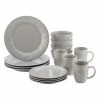 Outlet 😍 Rachael Ray Cookware Cucina Dinnerware 16-Piece Stoneware Dinnerware Set 🎉