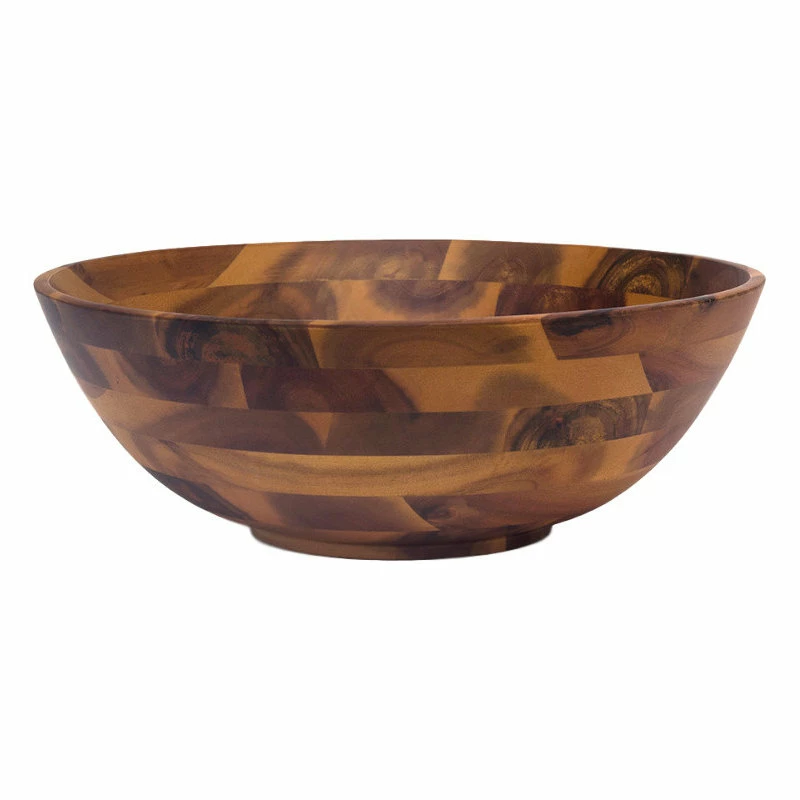 Brand new 😀 Lipper International Large Acacia Footed Flared Bowl 🔥 1 Brand new 😀 Lipper International Large Acacia Footed Flared Bowl 🔥
