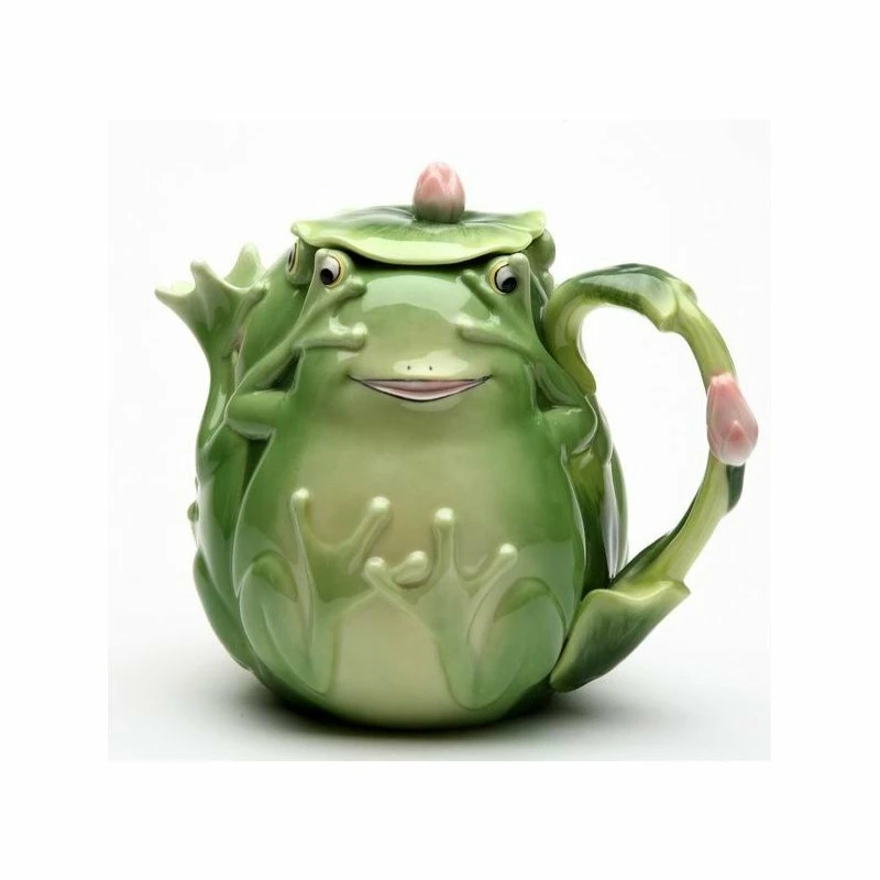 New ๐งจ Cosmos Gifts Corp. Frog Teapot ๐งจ 2 New ๐งจ Cosmos Gifts Corp. Frog Teapot ๐งจ - Image 2