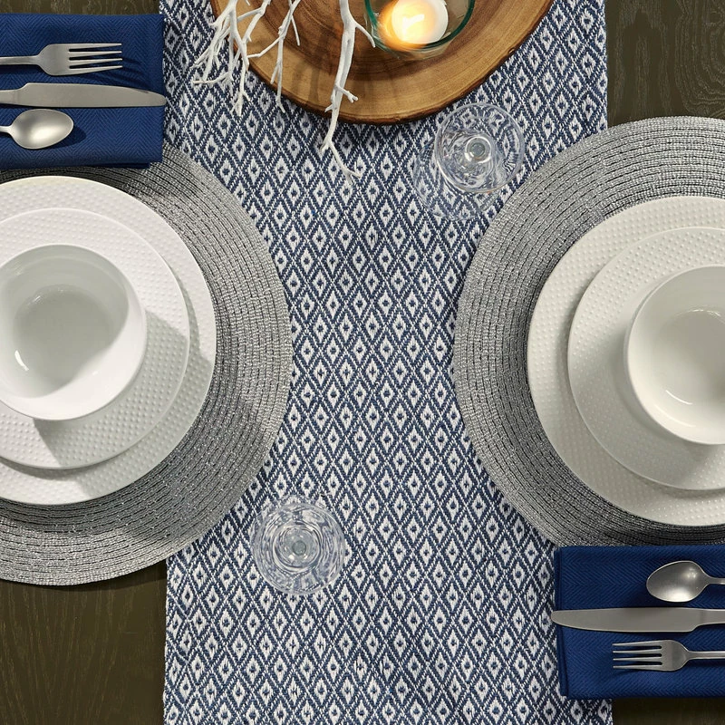 Coupon ๐งจ Design Imports DII French Blue Mini Diamond Table Runner ๐ 7 Coupon ๐งจ Design Imports DII French Blue Mini Diamond Table Runner ๐ - Image 7