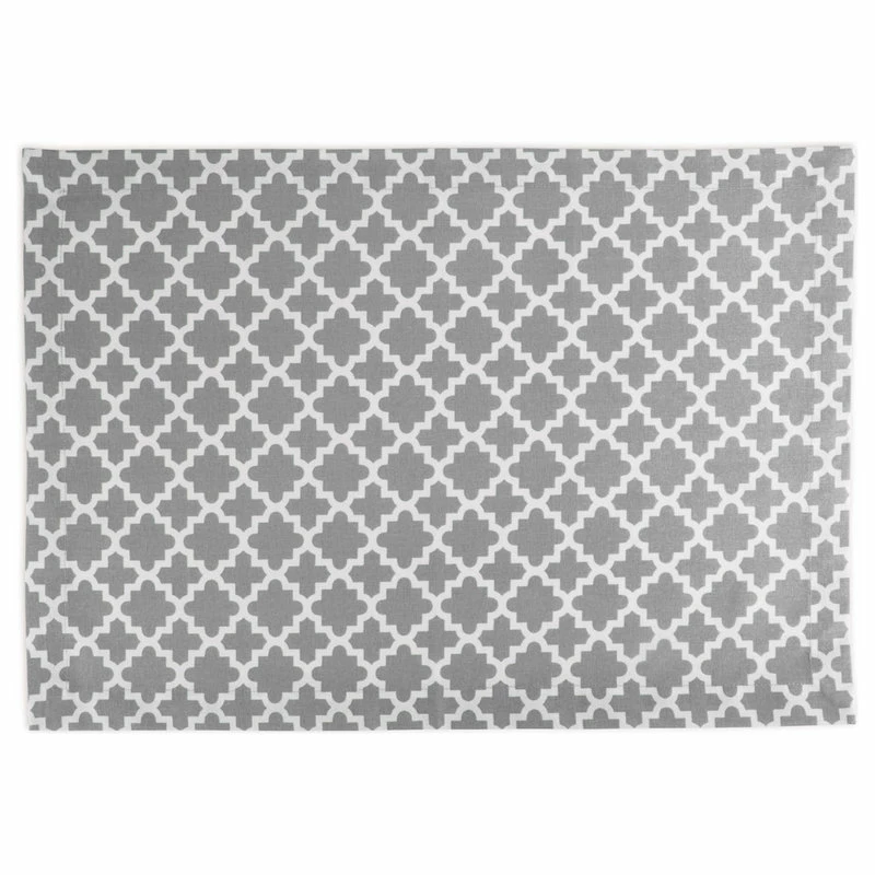 New π― Design Imports DII Gray Lattice Placemat, Set Of 6 π€© 4 New π― Design Imports DII Gray Lattice Placemat, Set Of 6 π€© - Image 4