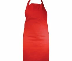 Discount 🔥 MUkitchen MU Chef Apron, Crimson ❤️