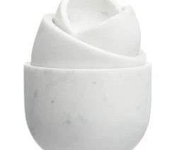 Best Sale 🌟 CREATIVE CO-OP White Marble Bowls, 4-Piece Set 🧨 -Tabletop Sales Store 297123b9011c2a6d 8666 w800 h800 b1 p0