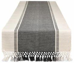Outlet ✨ Design Imports Mineral Dobby Stripe Table Runner 13"x72" ✔️