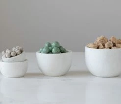 Best Sale 🌟 CREATIVE CO-OP White Marble Bowls, 4-Piece Set 🧨 -Tabletop Sales Store 2e61aa4c011c2ab3 8666 w800 h800 b0 p0