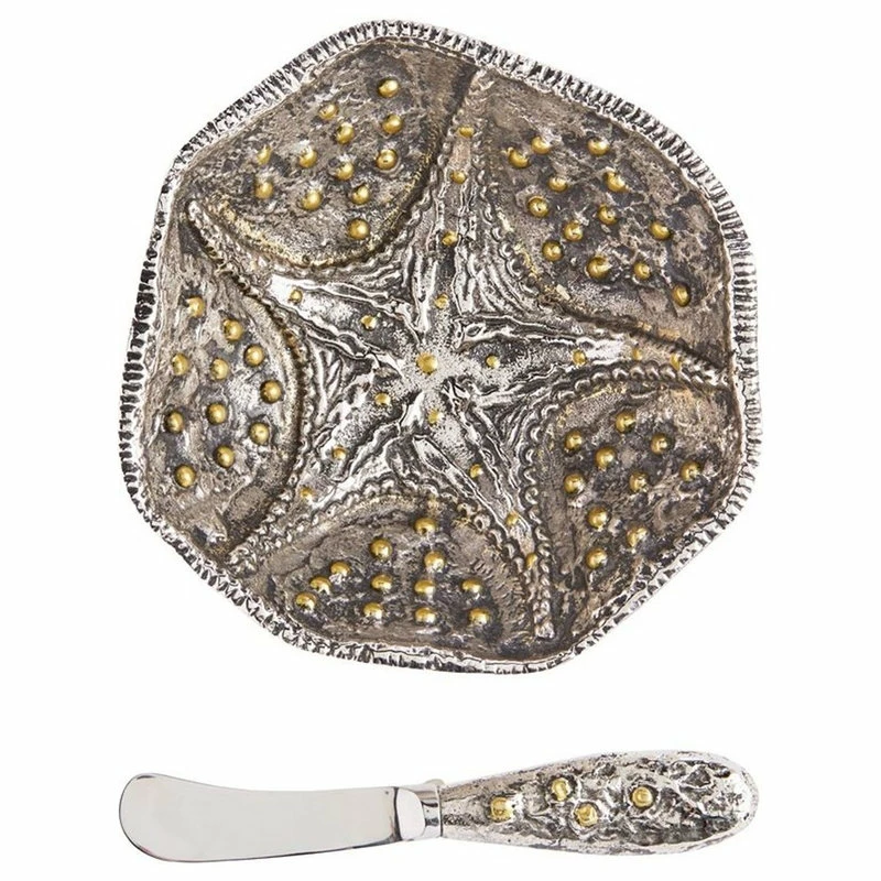 Flash Sale ๐ Mud Pie Sea Stars Starfish And Sand Dollar Dip Bowls With Matching Spreaders Set Of 2 โค๏ธ 5 Flash Sale ๐ Mud Pie Sea Stars Starfish And Sand Dollar Dip Bowls With Matching Spreaders Set Of 2 โค๏ธ - Image 5