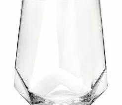 Outlet 😍 True Brands Raye Faceted Crystal Wine Glass By Viski, Set Of 2 ❤️