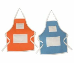 Discount ❤️ Melrose International LLC Apron, Set Of 6, 27"x32" Cotton 🎉