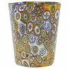 Buy ⌛ GlassOfVenice Murano Glass Millefiori Shot Glass - Gold Multicolor 🥰