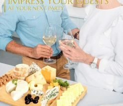 Best deal ❤️ Brawbuy Bamboo Cheese Board Charcuterie Board, 16" X 10" X 1.2" 💯 -Tabletop Sales Store 3d1116dc01b5786a 1120 w800 h800 b0 p0