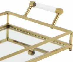 Promo 💯 CosmoLiving By Cosmopolitan Glam Gold Metal Tray 85447 🥰 -Tabletop Sales Store 3dd1fb9f00522e0e 6993 w800 h800 b0 p0