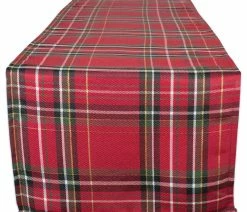 Cheapest ๐ Design Imports DII Holiday Metallic Plaid Table Runner ๐
