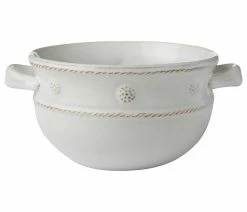 Best Sale ⌛ Juliska Berry & Thread Whitewash 2 Handled Soup/Chili Bowl 🛒