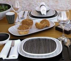 Cheapest โค๏ธ ARRIA Black And White Dinnerware Set, White With Black Lines, 4 Square Bowls (5" X 5") ๐ 10 Cheapest โค๏ธ ARRIA Black And White Dinnerware Set, White With Black Lines, 4 Square Bowls (5" X 5") ๐ -Tabletop Sales Store 4651afac02d85dac 7499 w800 h800 b0 p0