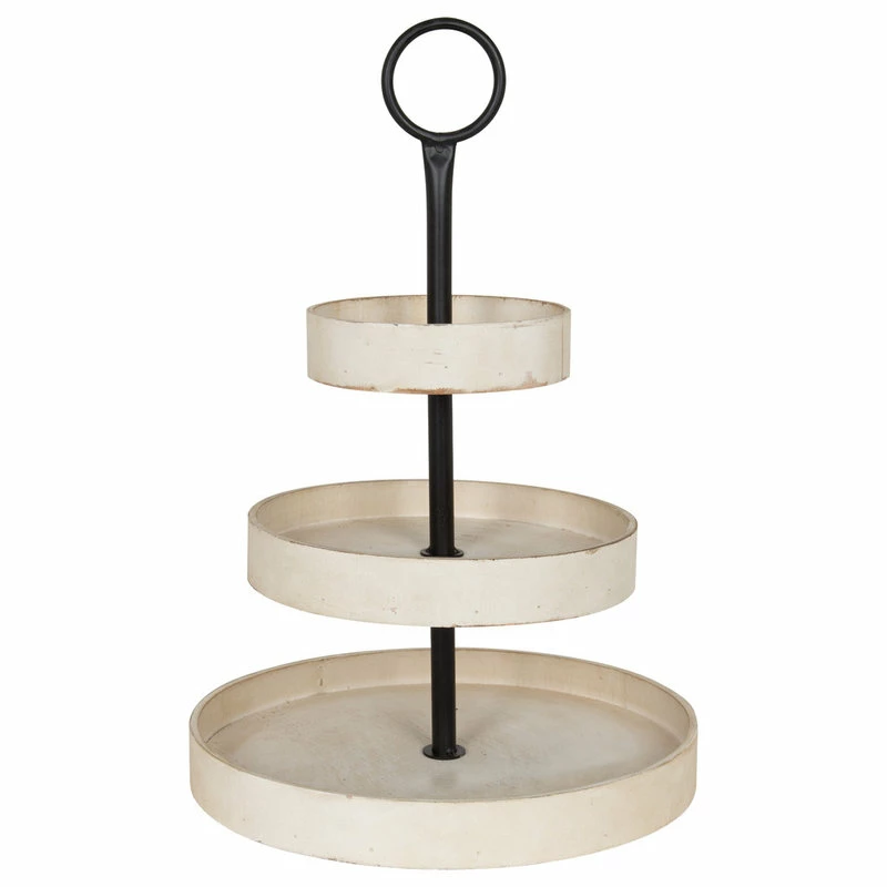 Cheapest 🥰 Uniek Kate And Laurel Woodmont 3 Tiered Wood Tray, White ⭐ 1 Cheapest 🥰 Uniek Kate And Laurel Woodmont 3 Tiered Wood Tray, White ⭐