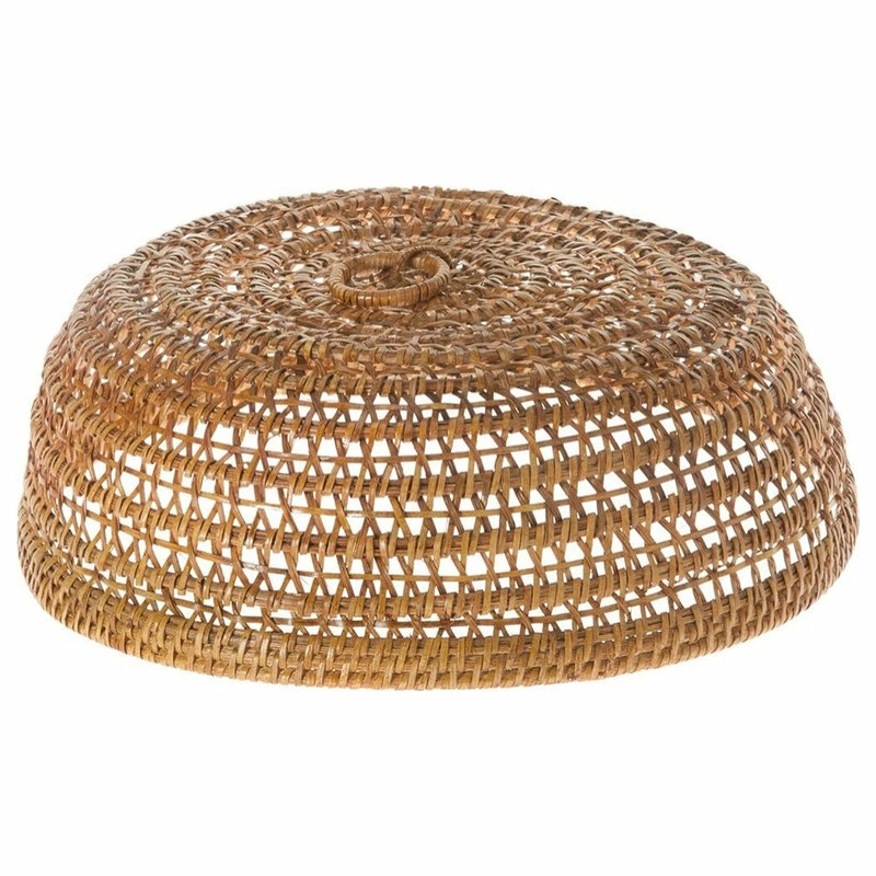 Brand new ❤️ KOUBOO La Jolla Rattan Food Cover, Small, Honey-Brown ✨ 1 Brand new ❤️ KOUBOO La Jolla Rattan Food Cover, Small, Honey-Brown ✨