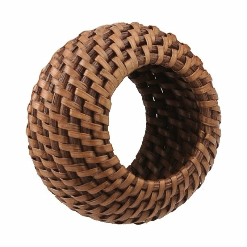 Discount ๐ฅ KOUBOO Rattan Napkin Ring Set Of 4 With Tray, Honey Brown โ๏ธ 1 Discount ๐ฅ KOUBOO Rattan Napkin Ring Set Of 4 With Tray, Honey Brown โ๏ธ