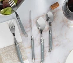 Cheap 🔥 French Home Brands French Home Laguiole 20 Piece Stainless Steel Flatware Service For 4, Grey Fog 🔥 11 Cheap 🔥 French Home Brands French Home Laguiole 20 Piece Stainless Steel Flatware Service For 4, Grey Fog 🔥 -Tabletop Sales Store 4c71a06b029901c3 9377 w800 h800 b0 p0