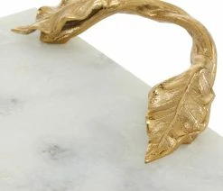 Promo 🤩 Brimfield & May Glam White Marble Tray 49639 🌟 -Tabletop Sales Store 4df1a291005237a9 6779 w800 h800 b0 p0