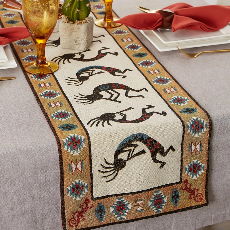 Hot Sale โค๏ธ Design Imports Kokopelli Tapestry Table Runner 13X72 ๐ 7 Hot Sale โค๏ธ Design Imports Kokopelli Tapestry Table Runner 13X72 ๐ - Image 7